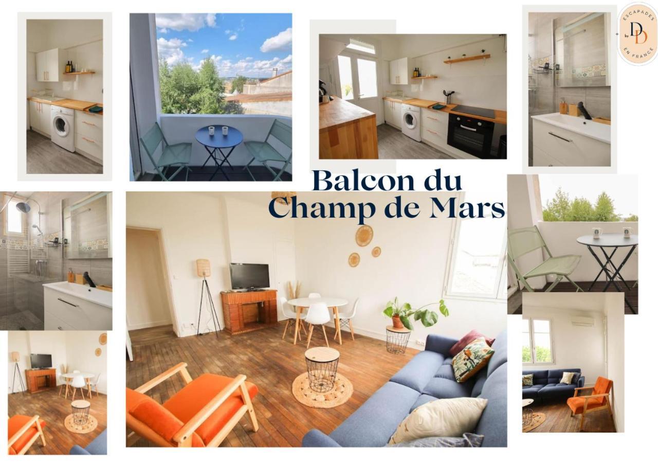 Balcon Du Champ De Mars - #Parking #Air Conditioner #Clim アングレーム エクステリア 写真